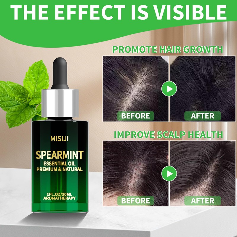 Essential Oils-Spearmint Essential Oils for Diffuser Humidifiers for Home,Diffuser Oils