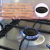 Upgraded Gas Stove Burner Cap Set - 4Piece Metal Cooker