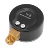 Meiyya Mini Low Pressure Gauge, 0-15 psi/0-1 bar, Dual Scale