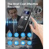 64GB Rechargeable LCD Digital Audio Sound Voice Recorder Dictaphone MP3