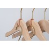 Koobay Clothes Hanger 36Pcs Connector Hooks Stable Hanger Rose Gold
