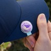 GRAPHICS & MORE Purple Hair Don't Care Golf Hat Clip