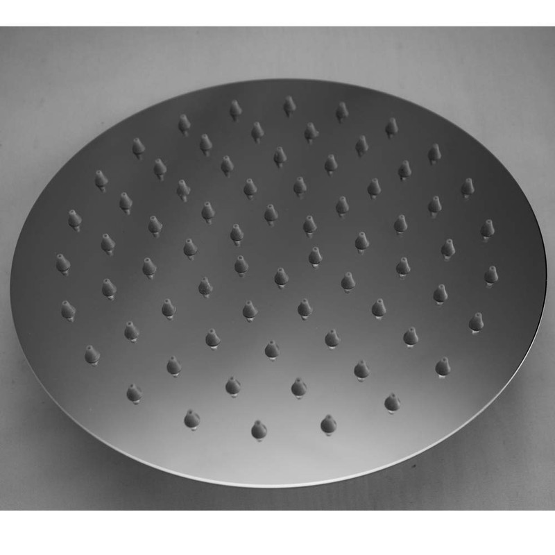 MEER Faucets by CNX Regadera Redonda de Lluvia (Acero Inoxidable)