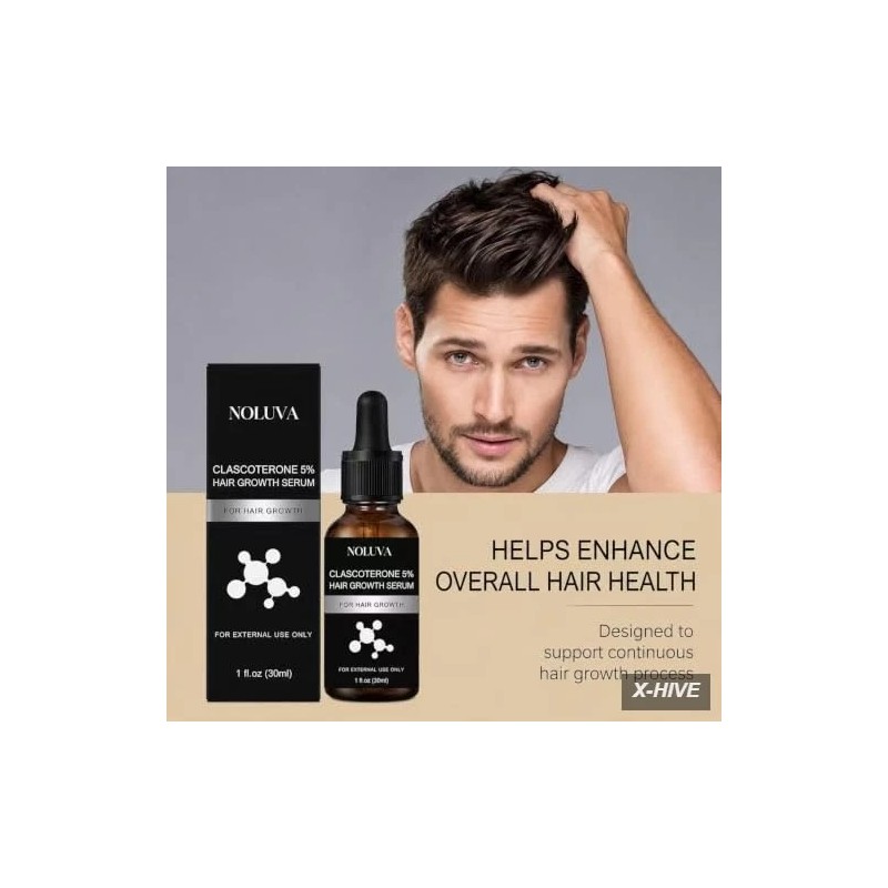 The Next Generation Hair Restoration CLASCOTERONE 5% Serum with Vitamin