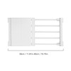 Expandable Wardrobe Organiser Rack, Adjustable DIY Wardrobe Divider, Divider, Tension