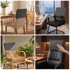 YUEKUNTJ 6Pcs Chair Back Covers, Dustproof Backrest Slipcover, 28×48cm Elastic