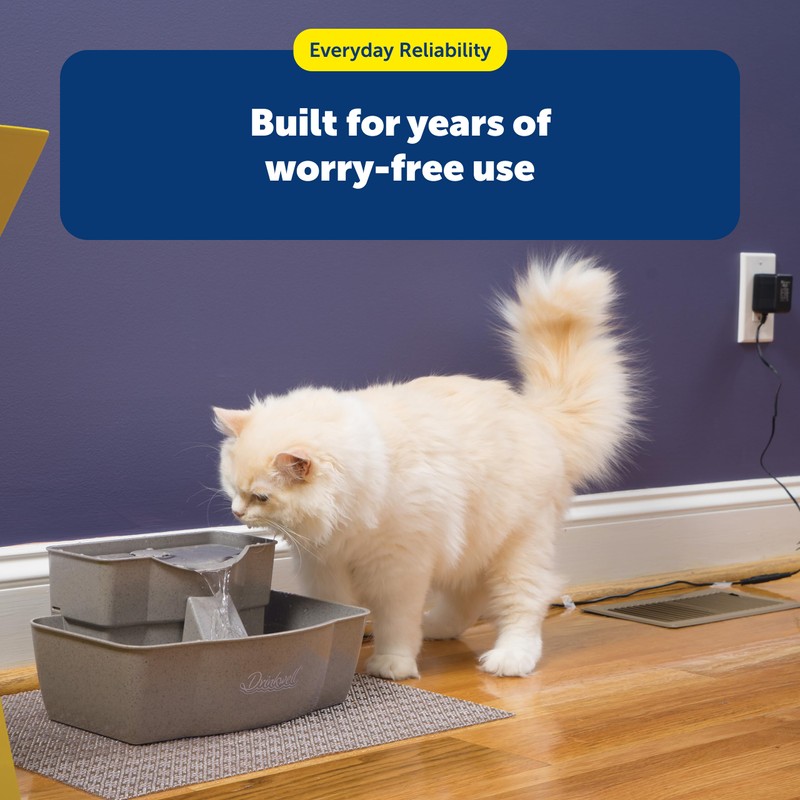 PetSafe Replacement Pump, Submersible, Quiet Operation, Compatible with Drinkwell Ceramic,
