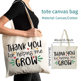 JBJXNXH Canvas Tote Bags for Women,Reusable Natural Cotton Canvas Shopping Bags,Aesthetic Gift Bags,Premium Eco Friendly Shoppers Grocery Bags, Off White, S