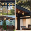 DECYOOL Mini Size Paper Wasp Nest Decoy Hanging Fake Wasp