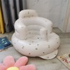Baby Inflatable Chair Portable Foldable Printed Leakproof Soft Shower Sofa