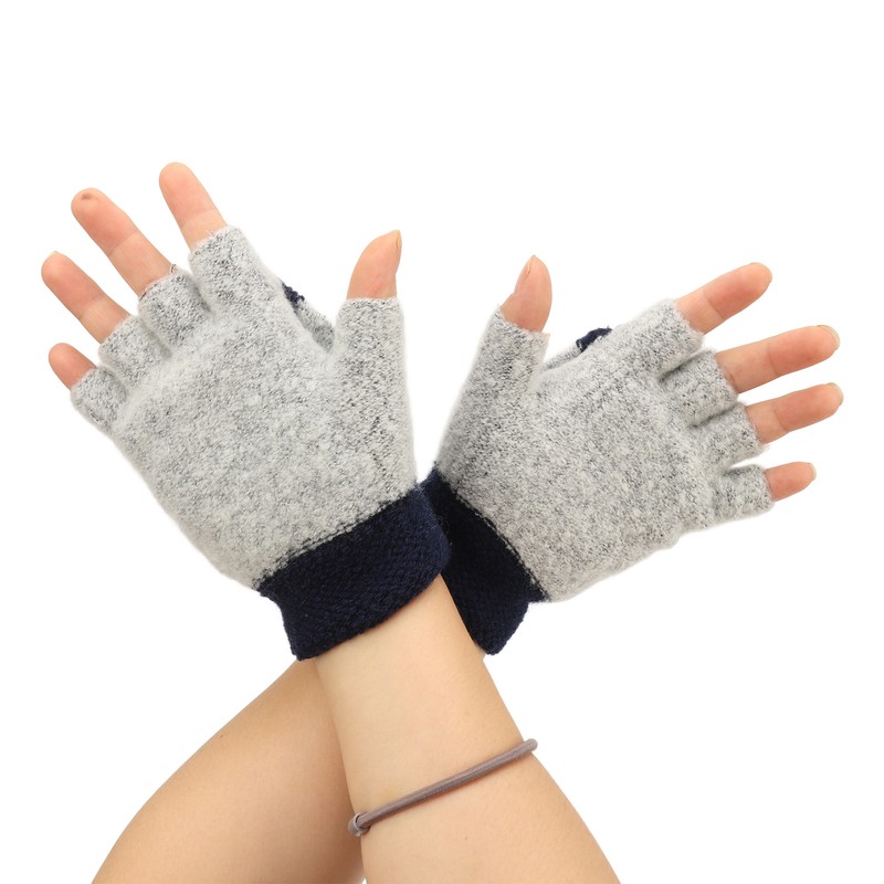 1Pair USB Heated Gloves Adjustable Temperature Electric Heated Gloves for