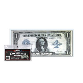 BCW 10 Large Dollar Bill Currency Sleeves - Money Holders - Protectors #16