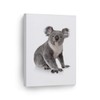 Smile Art Design Portrait of Cute Australian Grey Koala Bear