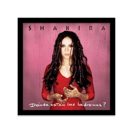 Black 12-Inch Vinyl Record Picture Frame for LP Album Covers – Wall & Tabletop Display for 12” Vinyl Sleeves | Album Art Holder