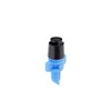 Raindrip 090JET010B, Micro Spray Jet, Quarter-Circle Pattern, Fan Spray, with