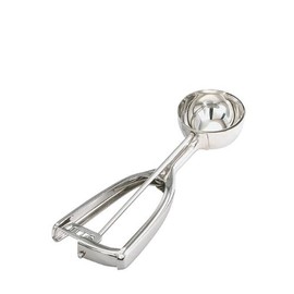 Vollrath 47153 No.16 Squeeze Handle Disher, Stainless Steel, 2-Ounce