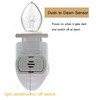 JNXQWE Auto On Sensor Plug in Night Light Module,Wall Light