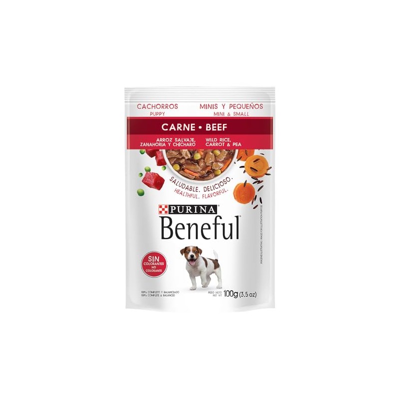 Purina Beneful Adulto Raza Minis y Pequeñas Sabor Carne y