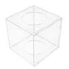 Closed Sanding Dust Box ,Transparent Dust Cover ,2 Holes for