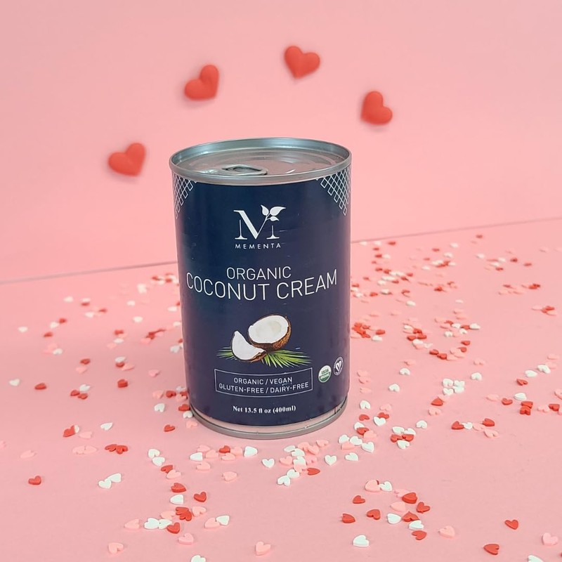 Mementa Inc Organic Coconut Cream 400 ml Can (Pack of