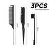 3 Pieces Hair Comb Set Styling Comb Hair Tools Smooth
