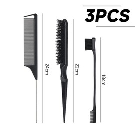 3 Pieces Hair Comb Set Styling Comb Hair Tools Smooth Hair Comb Styling Tools Multifunctional Hair Comb