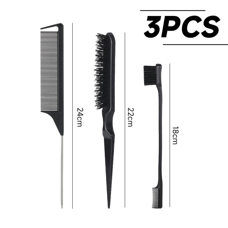 3 Pieces Hair Comb Set Styling Comb Hair Tools Smooth