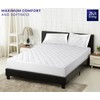 ZNR® Quilted Waterproof Mattress Protector Double | 40 CM Extra