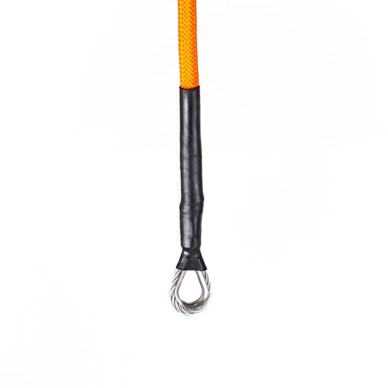 DorBuphan 1/2" x 8' Steel Core Flipline Kit, Adjustable Lanyard