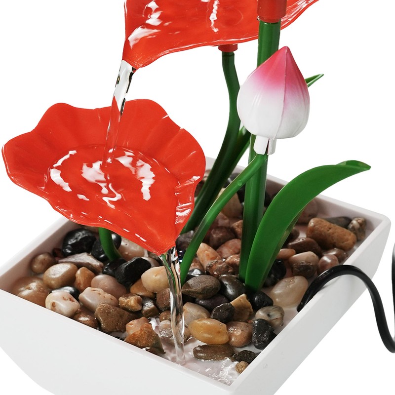 Desktop Fountain Ornament Indoor Small DIY Tabletop Circulating Waterfall Decoration