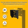 Wdwlbsm Waterproof Cover for Keypad Mounting Pedestal, Keypad Mounting Post