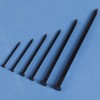 BNUOK 5 inch Hardware Nails, (22pcs) 1 lbs Black Nails,