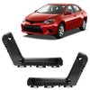 BXZ Front Bumper Cover Retainer Bracket Hold Mount Pair 2Pcs