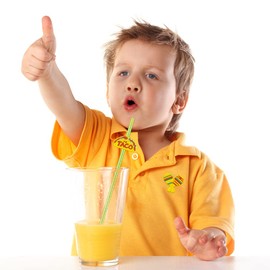 24pcs Cinco De Mayo Fiesta Theme Beverage Cocktail Straws for Mexico Fiesta Taco Party Supplies Party Favor with 2 Pieces Straw Cleaning Brushes, 6 Colors Straws