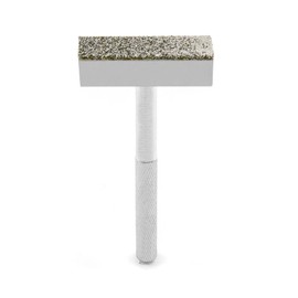 QWORK® 3 PCS Grinding Wheel Dresser, Diamond Grinding Dresser Stone Dresser Nonslip Handle, 45 x 10 mm Head