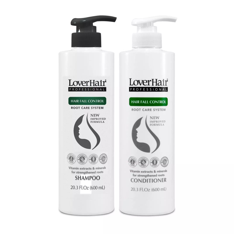 LoverHair Professional Hair Fall Control Shampoo & Conditioner Set 20.03