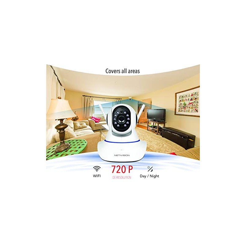 cámara inalámbrica de seguridad IP Wifi