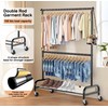 MISSLO Heavy Duty Clothing Racks for Hanging Clothes Rack Double