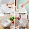 Tusenpy Wet Wipes Box with Lid, Dustproof Tissue Box, Napkins
