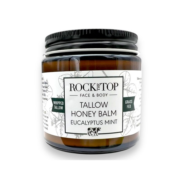 Rock the Top Grass Fed Beef Tallow For Skin Tallow