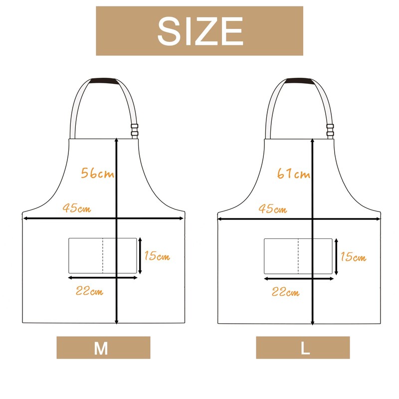 Jocube Children's Apron, Triangular Kerchief, Kids Apron, Drawstring Bag Set,