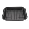 Roast Pan with Rack Rectangle Broiling Pan Carbon Steel Iron