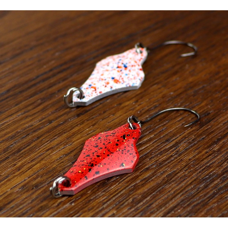 Major Fish Spoon Set Ultra Light Indicators 5 Pieces 2.5