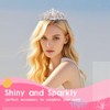 Crystal Tiara Crown Headband Princess Elegant Crown with combs for