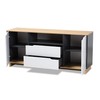 Baxton Studio Sideboards and Servers, One Size, White/Oak/Grey