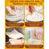 PLANTIONAL Pie Weights - 1.5 LB Ceramic Stoneware Beans in