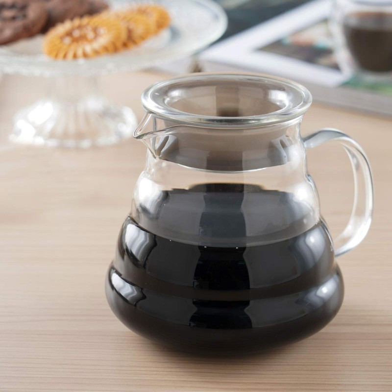 Blue Brew Clear Glass Range Coffee Server for Pour Over