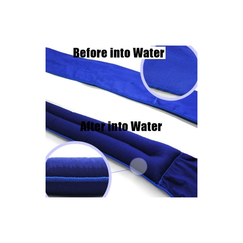 Elixir Golf The Chill Ice Cool Wrap Cooling Scarf Evaporative