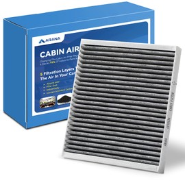 ARANA CF10134 (CP134) Filtro de aire de cabina para Honda CR-V, Accord | Con carbón activado, para Honda Civic CR-V Passport, Acura RDX MDX TLX ILX TL
