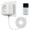 Extra Long 26.2ft Cord 18V500mA Doorbell Transformer Compatible with Ring,